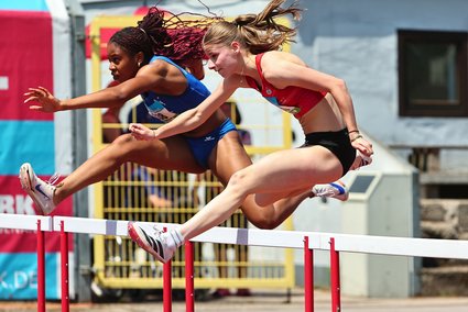 U18 EM Norm für Lina Schmidt mit ihren 13,62 Sekunden im 100-Meter-Hürden-Finale in Koblenz (Foto: René Weiss).