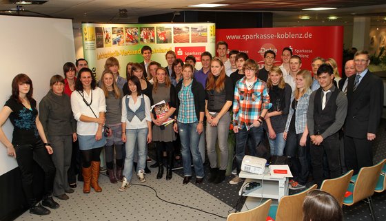 Meisterehrung des LVR in der Sparkasse Koblenz (Foto: Frey).
