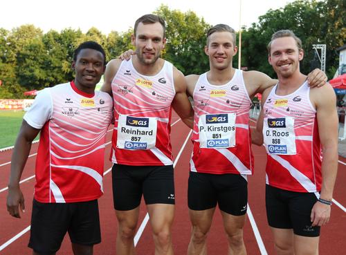 DM in Nürnberg: Staffel mit SB auf Platz 4 (Foto: René Weiss).